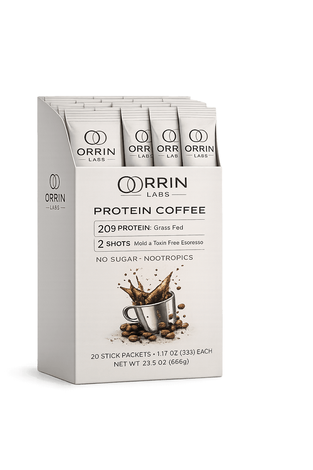 Protein Coffee Packet – 20 Pack hover